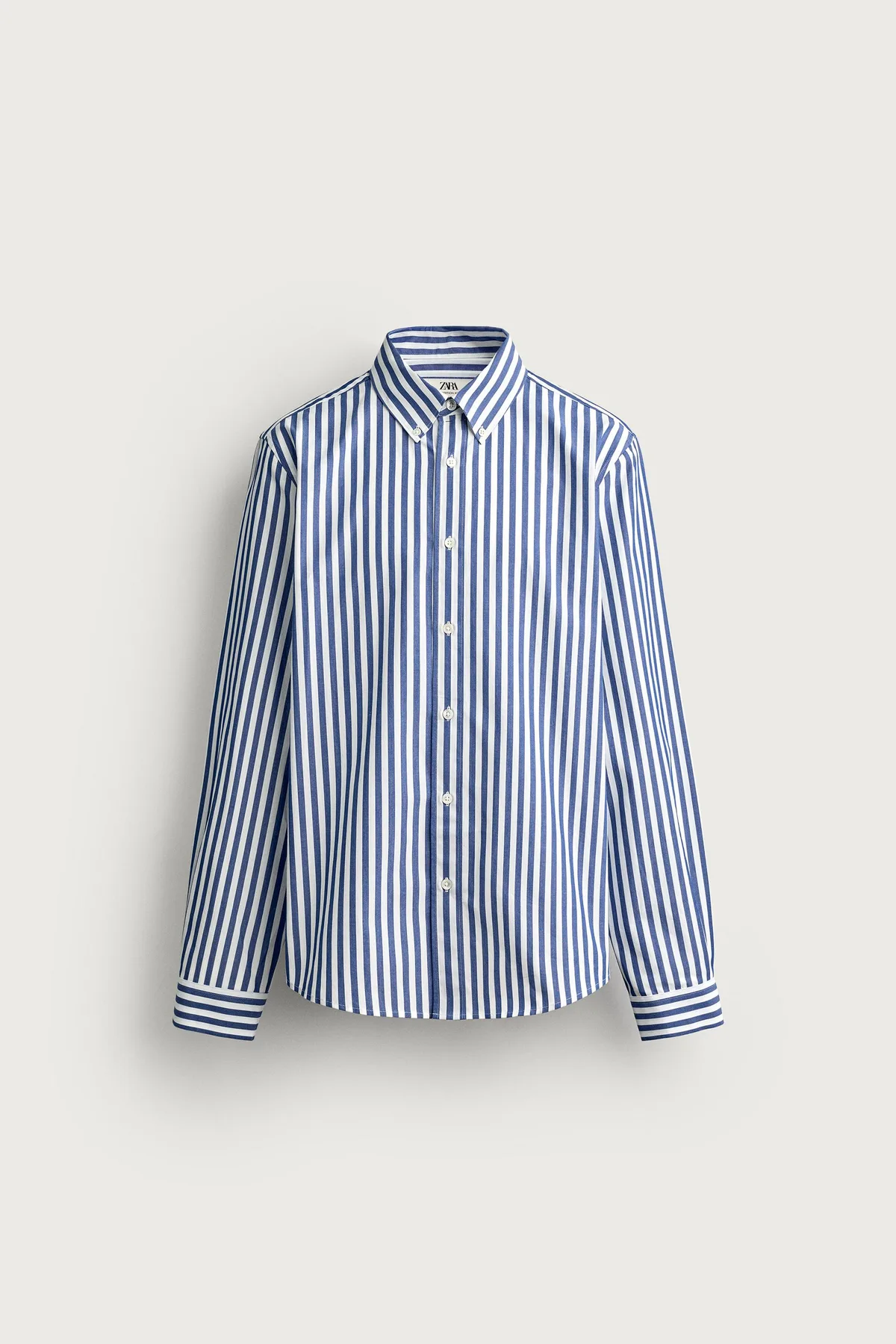 CHEMISE RELAXED FIT À RAYURES 100% COTON